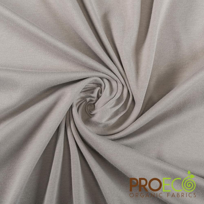 ProECO® Organic Cotton Interlock Fabric Prairie Dusk Used for Diaper Inserts