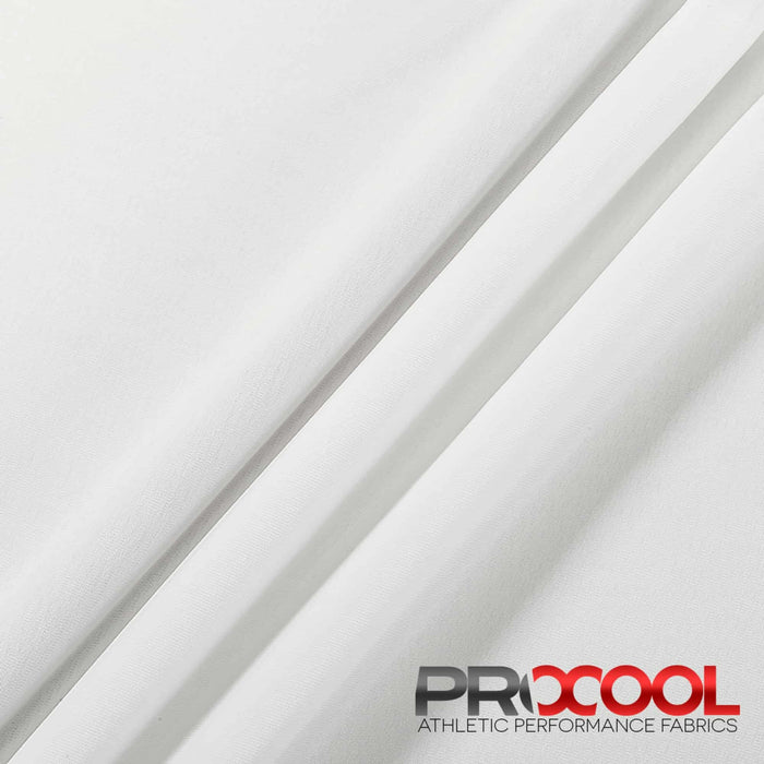 ProCool® Performance Lightweight CoolMax Fabric White Used for Leggings