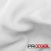 ProCool FoodSAFE® Lightweight Lining Interlock Fabric (W-341) with Stay Dry in White. Durability meets design.