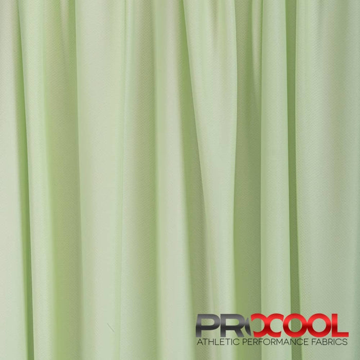 ProCool FoodSAFE® Light-Medium Weight Jersey Mesh Fabric (W-337) in Celery is designed for Child Safe. Advanced fabric for superior results.
