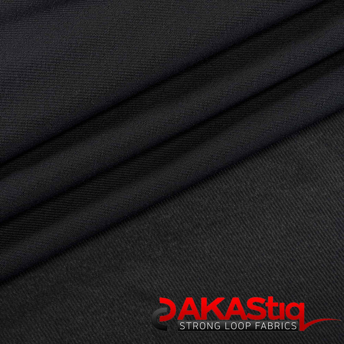 Luxurious AKAStiq® EZ Peel Loop Fabric (W-467) in Black, designed for Baby Swaddles. Elevate your craft.