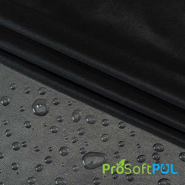 ProSoft® Lightweight Waterproof Eco-PUL™ Fabric Black Used for Activewear