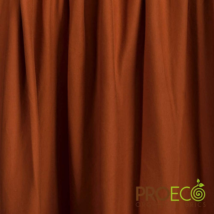 ProECO® Organic Cotton Interlock Fabric Gingerbread Used for Snow pants
