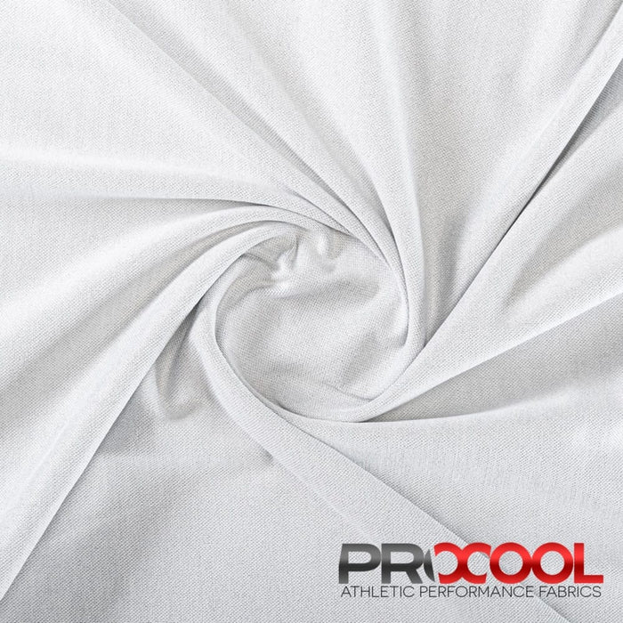 ProCool® TransWICK™ X-FIT Sports Jersey Silver CoolMax Fabric White Used for Circus Tricks
