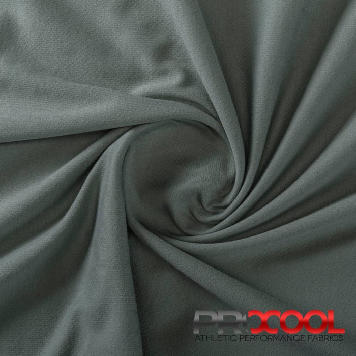 ProCool FoodSAFE® Light-Medium Weight Supima Cotton Fabric (W-345) in Crisp Sage with Stay Dry. Perfect for high-performance applications. 