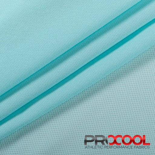 ProCool® TransWICK™ Supima Cotton Sports Jersey Silver CoolMax Fabric Seaspray Used for Activewear