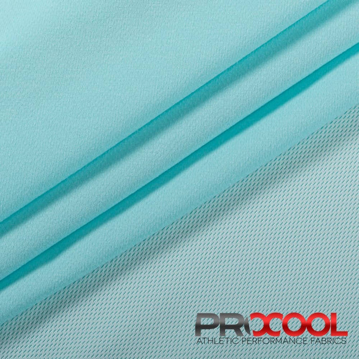 ProCool® TransWICK™ Supima Cotton Sports Jersey CoolMax Fabric Seaspray Used for Handkerchiefs