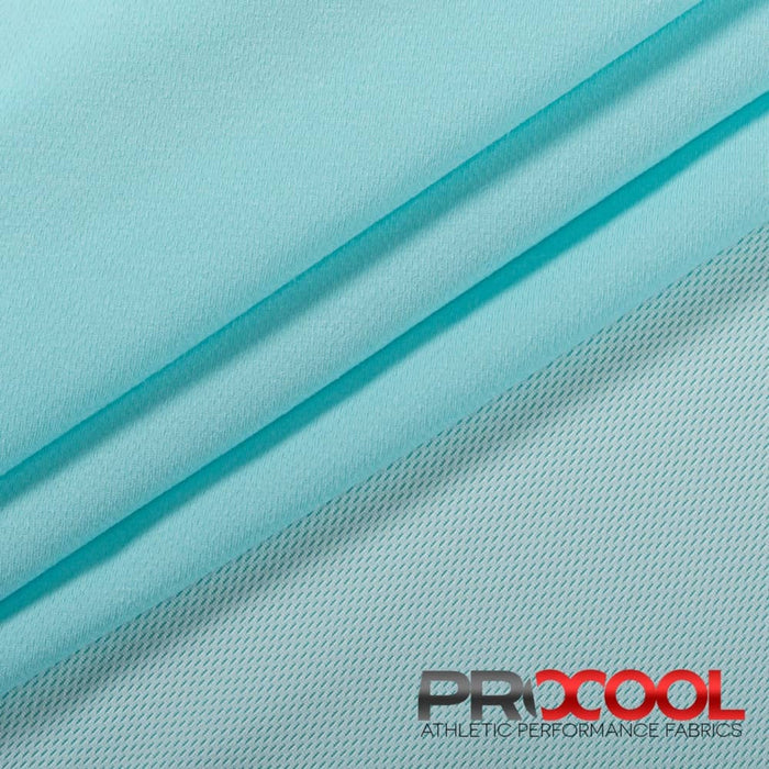 ProCool FoodSAFE® Light-Medium Weight Supima Cotton Fabric (W-345) in Seaspray with Child Safe. Perfect for high-performance applications. 