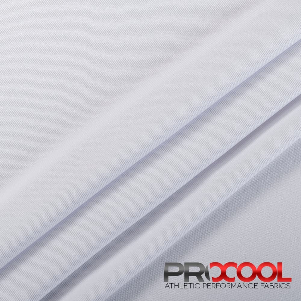 ProCool FoodSAFE® Medium Weight Pique Mesh CoolMax Fabric (W