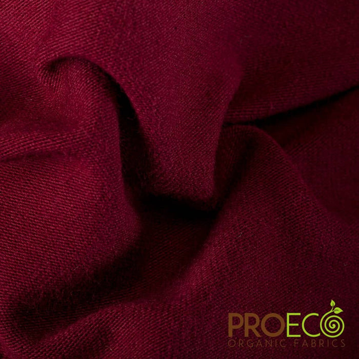 ProECO® Stretch-FIT Heavy Organic Cotton Jersey Fabric Auburn Used for Bed liners