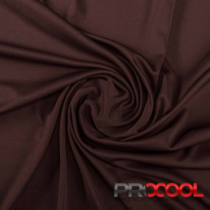Versatile ProCool FoodSAFE® Lightweight Lining Interlock Fabric (W-341) in Chocolate for Cage liners. Beauty meets function in design.