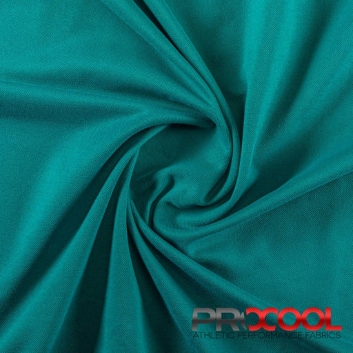 ProCool® TransWICK™ X-FIT Sports Jersey CoolMax Fabric Deep Teal/Black Used for Backpacks