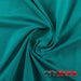 Introducing ProCool FoodSAFE® Medium Weight Xtra Stretch Jersey Fabric (W-346) with HypoAllergenic in Deep Teal/Black for exceptional benefits.