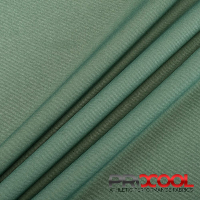 ProCool® Performance Lightweight CoolMax Fabric Watercress Used for Raincoats