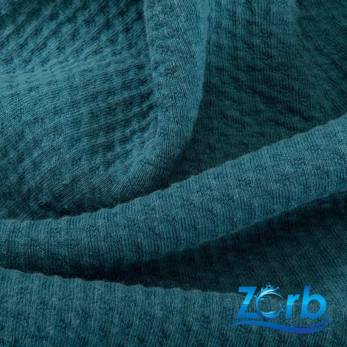Zorb® Fabric: 3D Organic Cotton Dimple Silver (W-230) — Wazoodle Fabrics