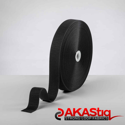 AKAStiq® Hook & Loop Tapes Black Used for Active Gears