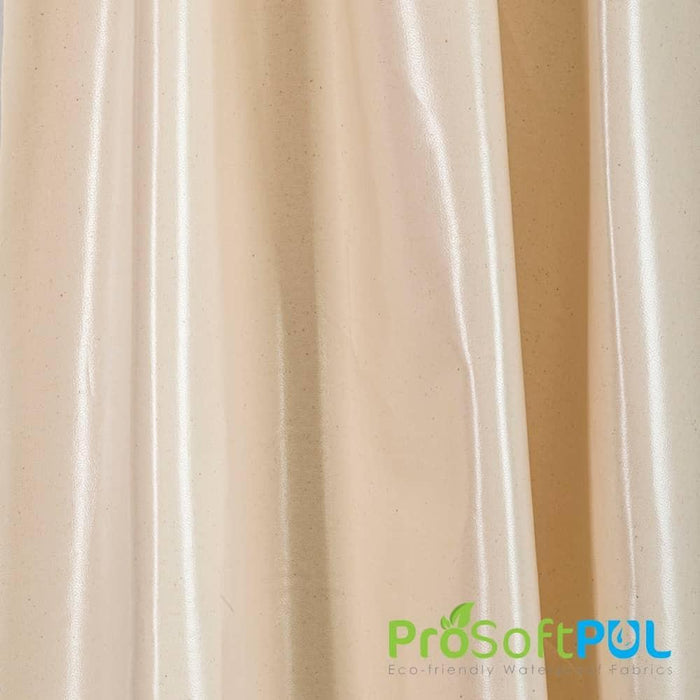 ProSoft® Organic Cotton Twill Waterproof Eco-PUL™ Silver Fabric Natural Used for Reusable bags