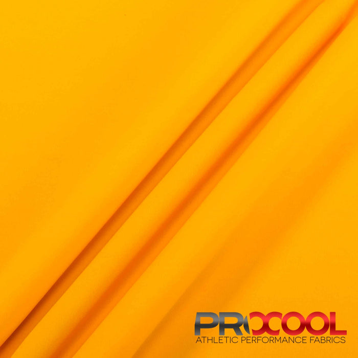 Versatile ProCool® Performance Interlock Silver CoolMax Fabric (W-435-Rolls) in Sun Gold for Cage Liners. Beauty meets function in design.