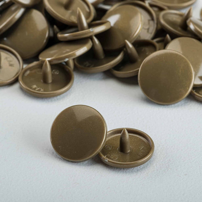 12.5 mm System 54 Round Metal Snap Buttons 720 Sets / Bronze