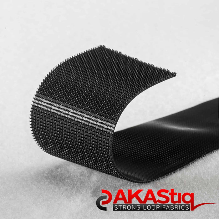 AKAStiq® No-Scratch Hook Tapes Black Used for Baby Product