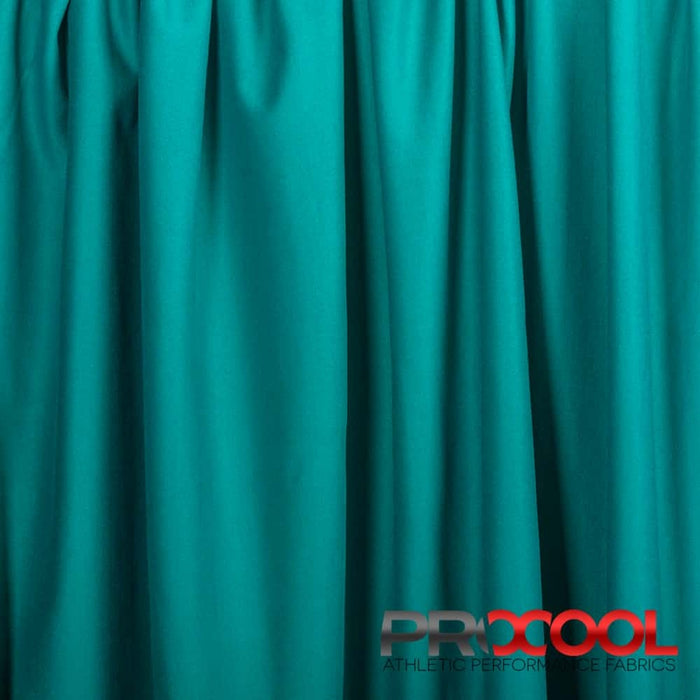 ProCool® TransWICK™ X-FIT Sports Jersey Silver CoolMax Fabric Deep Teal/Black Used for Gowns