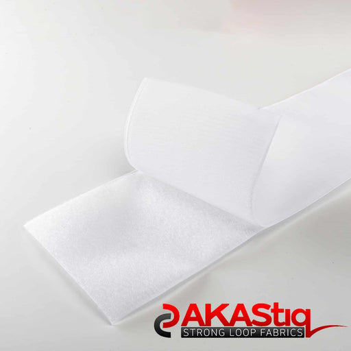 AKAStiq® Hook & Loop Tapes 6 Inch White Used for Medical Devices