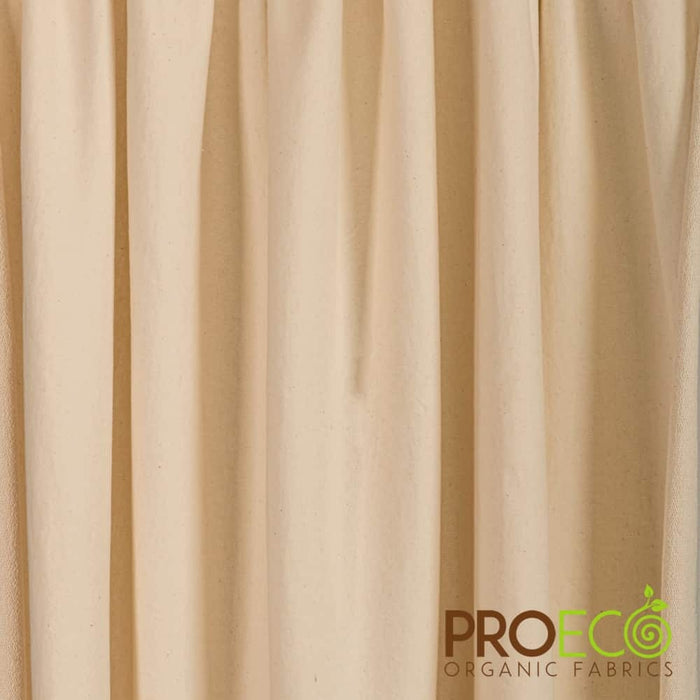 ProECO® Super Heavy Organic Cotton French Terry Fabric Natural Used for Unpaper Towels