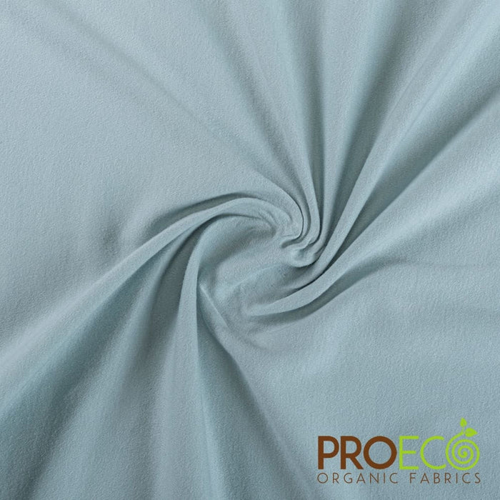 ProECO® Organic Cotton Interlock Fabric Sea Sparkle Used for Backpacks