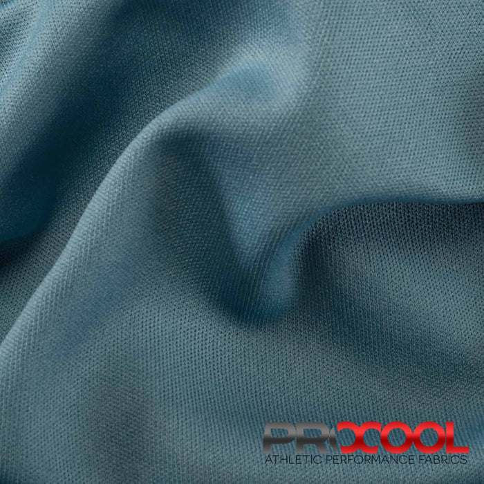 Craft exquisite pieces with ProCool® Performance Interlock Silver CoolMax Fabric (W-435-Yards) in Denim Blue. Specially designed for Headbands. 