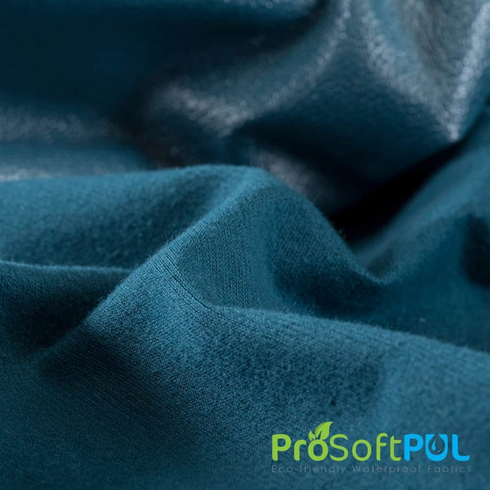 ProSoft FoodSAFE® Stretch-FIT Organic Cotton Jersey LITE Waterproof PUL Blue Lagoon Used for Cuffs