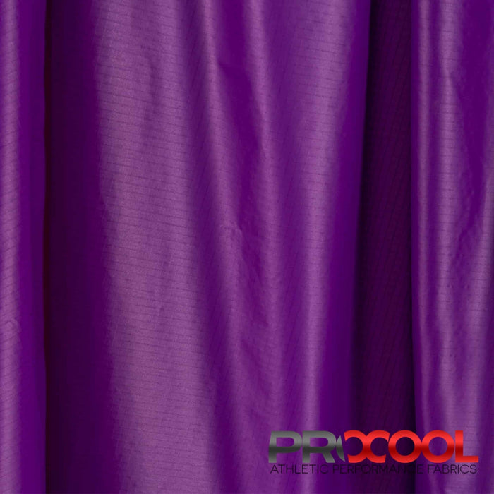 Nylon Ripstop Hydrophobic Fabric (W-325) with Child Safe in Grape. Durability meets design.