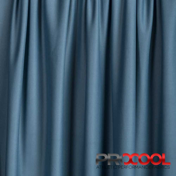 ProCool® TransWICK™ X-FIT Sports Jersey CoolMax Fabric Denim Blue/Black Used for Scarves