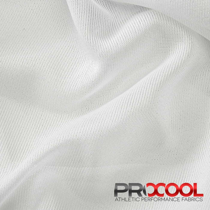 ProCool® Performance Lightweight Silver CoolMax Fabric White Used for Pajamas