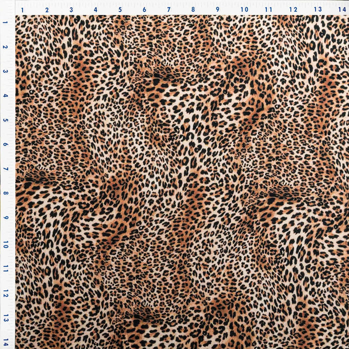 ProTEC® Stretch-FIT Fleece LITE Print Fabric Baby Leopard Used for Period panties