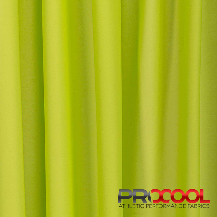 Stay dry and confident in our ProCool® Performance Interlock Silver CoolMax Fabric (W-435-Rolls) with Light-Medium Weight in Green Apple
