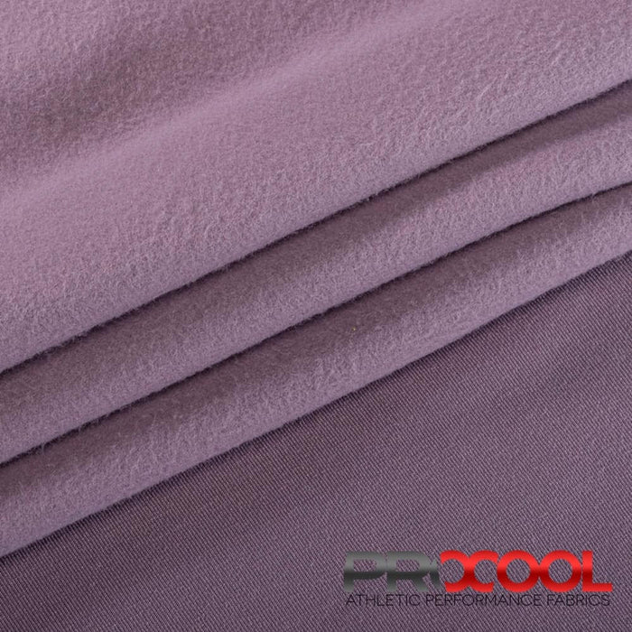 Meet our ProCool FoodSAFE® Medium Weight Soft Fleece Fabric (W-344), crafted with top-quality HypoAllergenic in Arctic Dusk for lasting comfort.