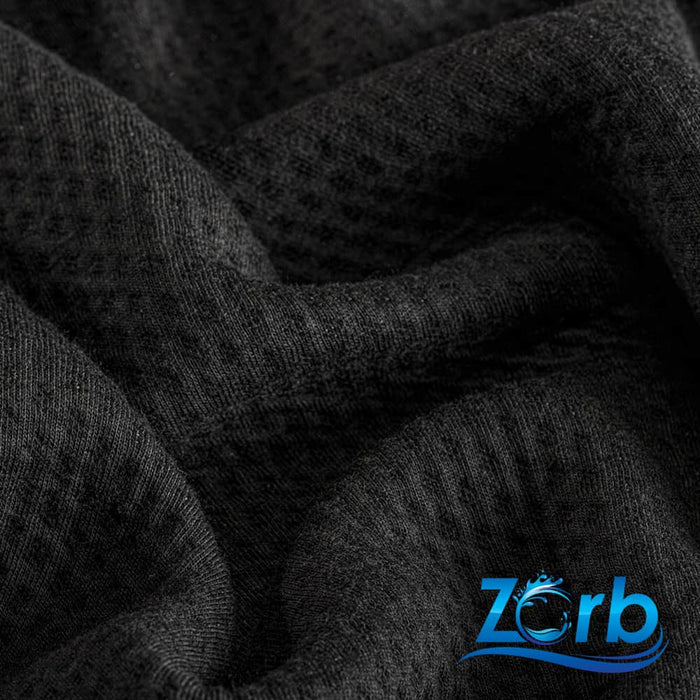 Zorb® 3D Bamboo Dimple LITE Silver Fabric (W-233)Black ❤️ / 55 Yards Roll