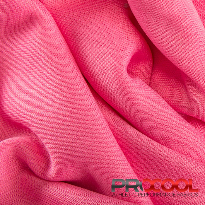 Experience the HypoAllergenic with ProCool® Performance Interlock CoolMax Fabric (W-440-Rolls) in Raspberry. Performance-oriented.