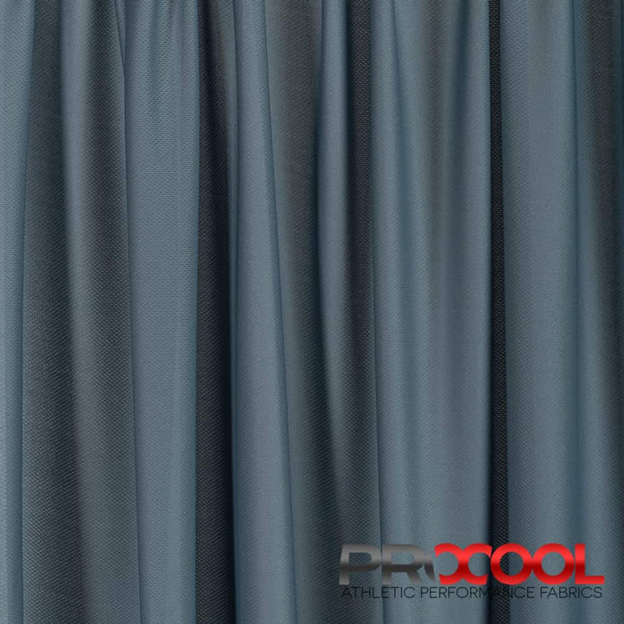 ProCool FoodSAFE® Light-Medium Weight Supima Cotton Fabric (W-345) with Breathable in Stone Grey. Durability meets design.