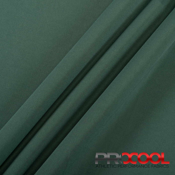 Experience the Antimicrobial with ProCool® Performance Interlock Silver CoolMax Fabric (W-435-Rolls) in Deep Teal. Performance-oriented.