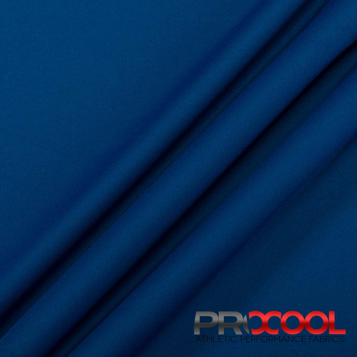 Discover the ProCool® Performance Interlock Silver CoolMax Fabric (W-435-Rolls) Perfect for Face Masks. Available in Saturn Blue. Enrich your experience