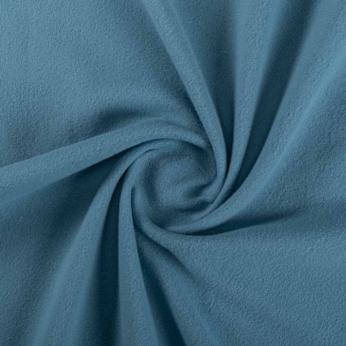 Choose sustainability with our ProCool FoodSAFE® Medium Weight Soft Fleece Fabric (W-344), in Denim Blue is designed for Medium Weight