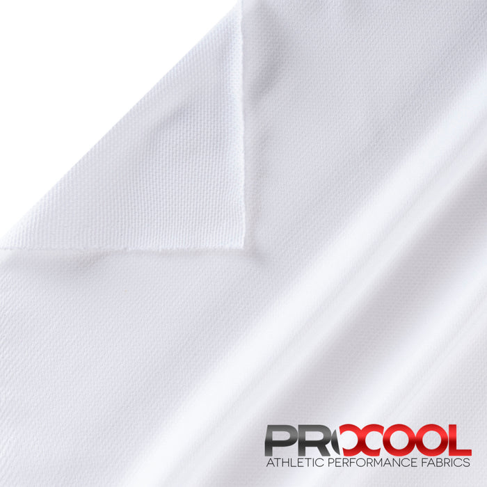 ProCool® Stretch-FIT Sports Jersey Silver CoolMax Fabric (W-605)-Wazoodle Fabrics-Wazoodle Fabrics