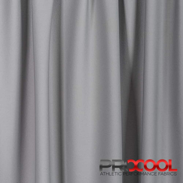 Versatile ProCool® Performance Interlock CoolMax Fabric (W-440-Yards) in Glacier Grey for Bed Sheets. Beauty meets function in design.