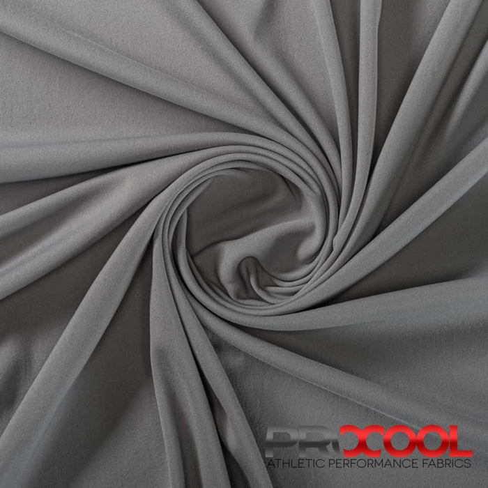 Discover the ProCool® Performance Interlock CoolMax Fabric (W-440-Rolls) Perfect for Bibs. Available in Glacier Grey. Enrich your experience