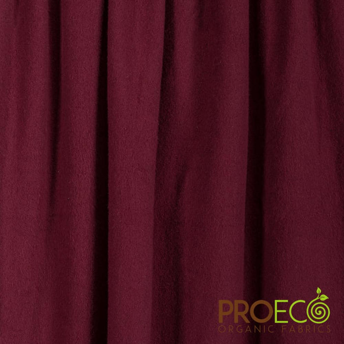 ProECO FoodSAFE® Stretch-FIT Organic Cotton Fleece Fabric (W-326)
