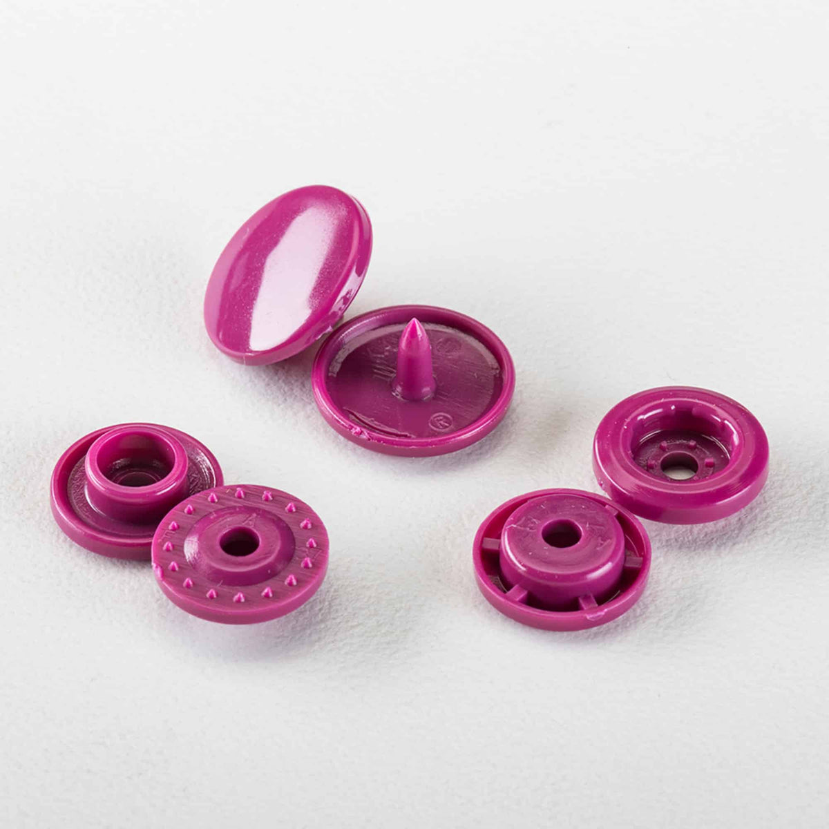 KAM Snaps CORAL Pink Professional Kam® Plastic Snaps/snap Press Dk