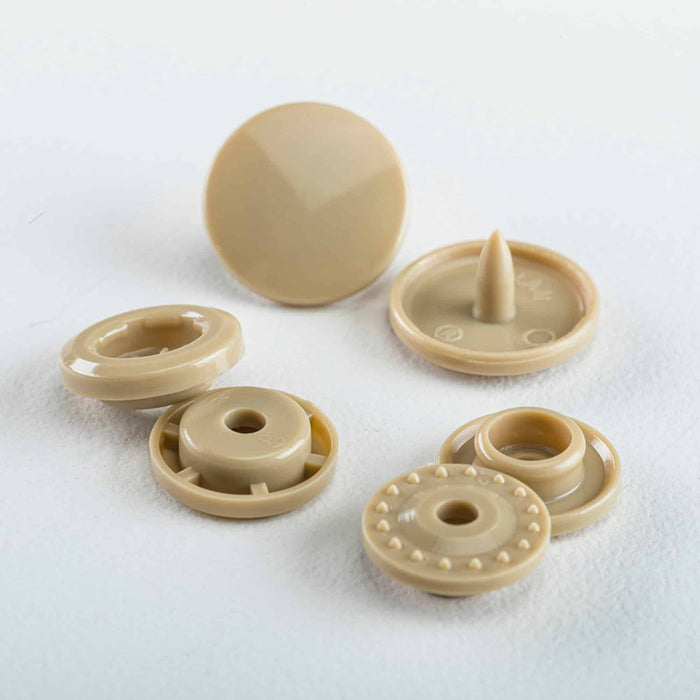 KAM Plastic Button Snaps Size 20 Regular Complete Sets B15 Dusty Rose -  KAMsnaps®