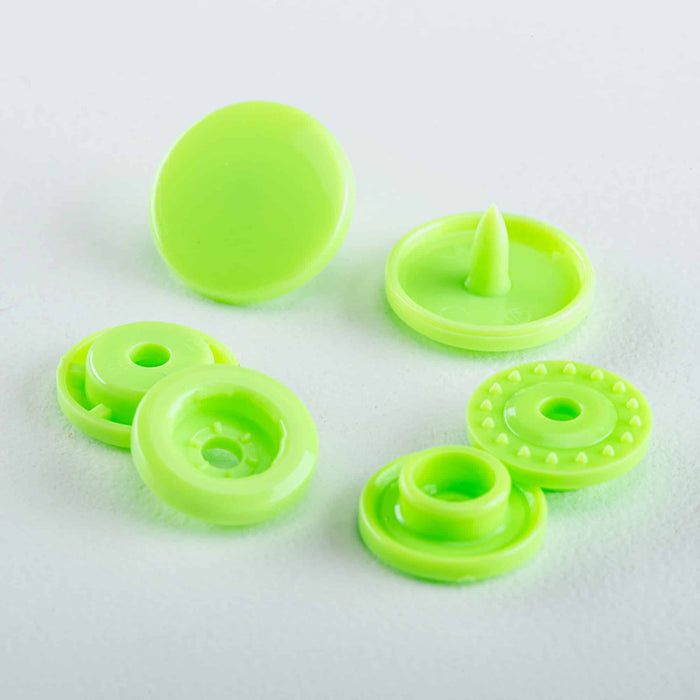 KAM Plastic Snaps Button Snap Fasteners Size 20 Complete Set B7 Yellow -  KAMsnaps®