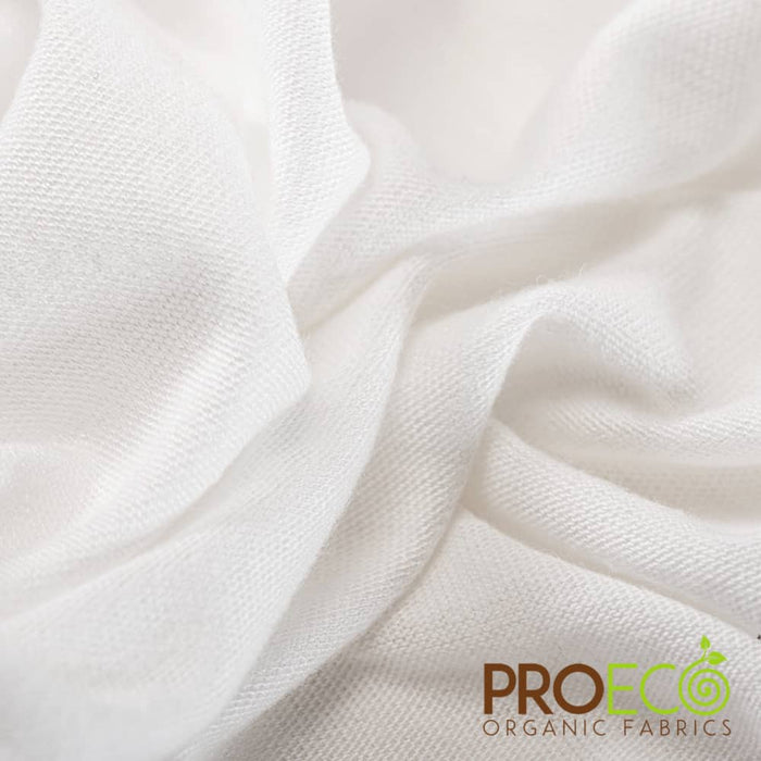 ProECO® Stretch-FIT Organic Cotton SHEER Jersey LITE Fabric (W-614)